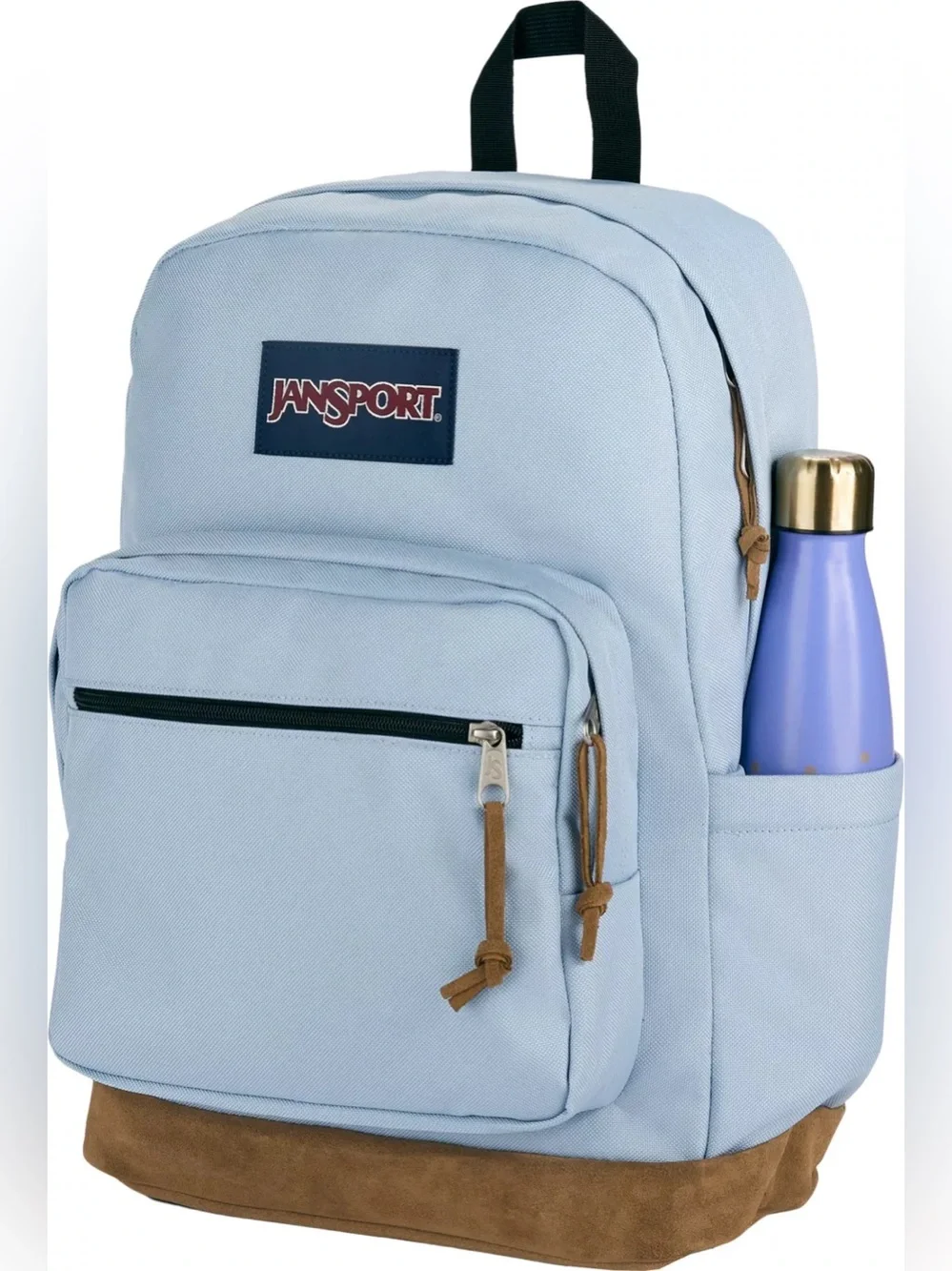 Jansport Blue Dusk Right Pack Backpack 15” Laptop Suede bottom